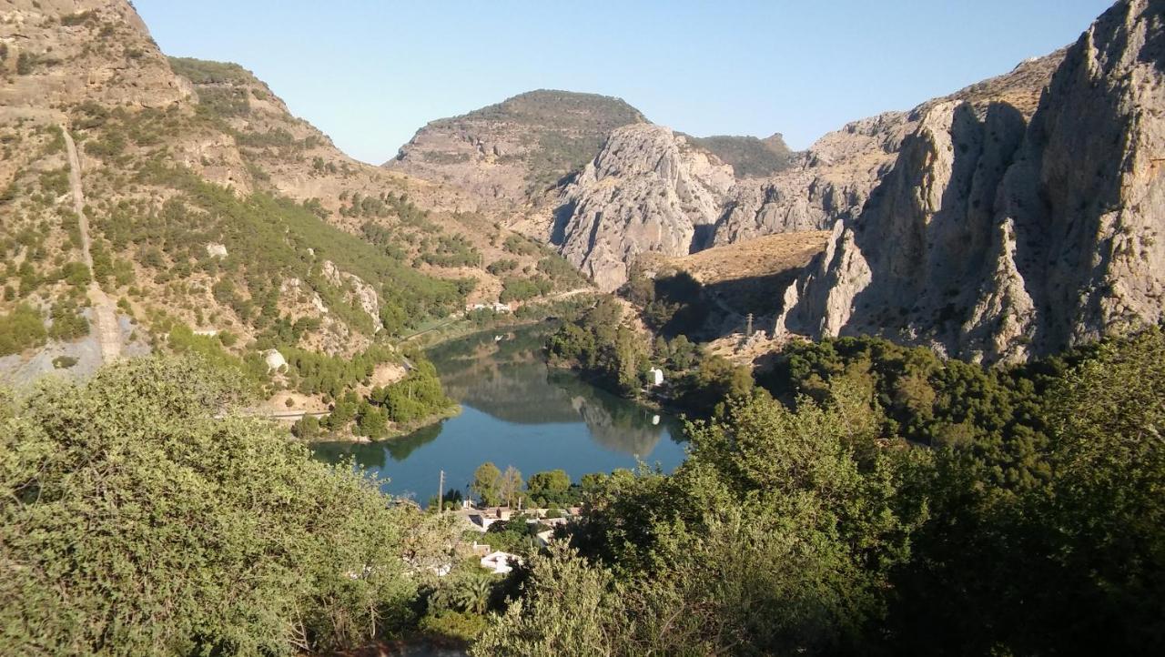 Cortijo Las Palmeras El Chorro Álora Exterior foto